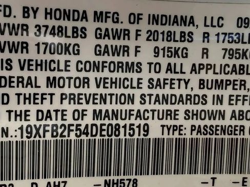 Used 2013 Honda Civic LX image 28