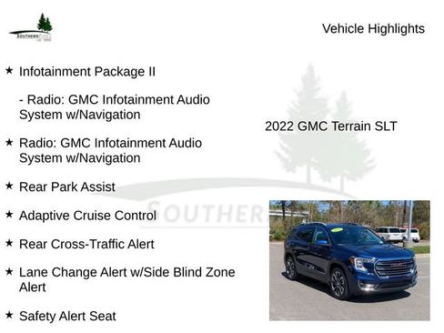 Used 2022 GMC Terrain SLT w/ Infotainment Package II image 23