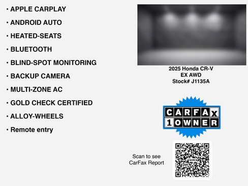 Used 2025 Honda CR-V EX image 7