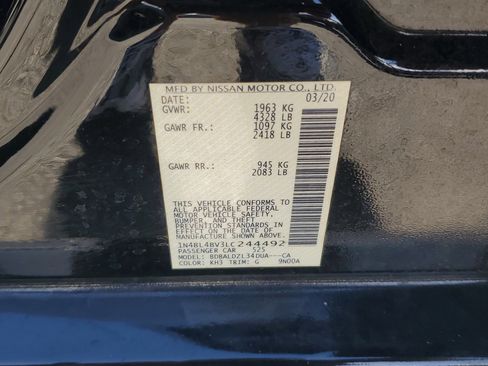 Certified 2020 Nissan Altima 2.5 S image 24