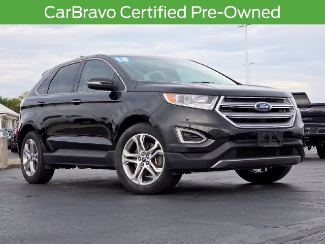 Used 2018 Ford Edge Titanium w/ Equipment Group 301A AWD/4WD image 2