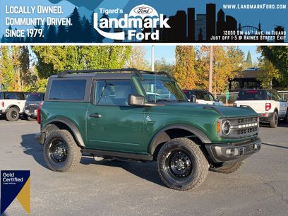 Certified 2022 Ford Bronco Black Diamond
