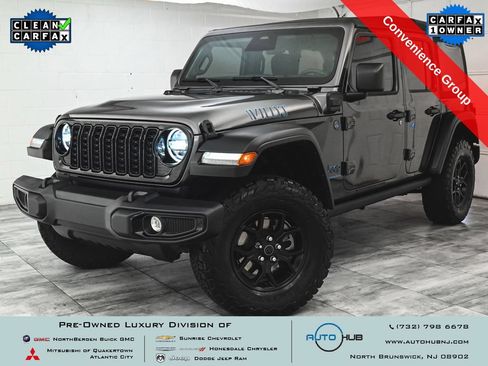 Used 2025 Jeep Wrangler Unlimited Sport S 4xe AWD/4WD image 1