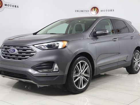 Used 2023 Ford Edge Titanium w/ Class II Trailer Tow Package AWD/4WD image 43