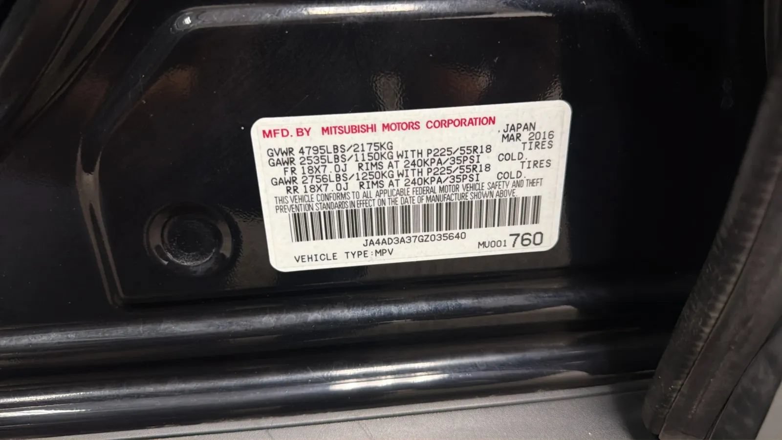 Used 2016 Mitsubishi Outlander SE FWD image 30