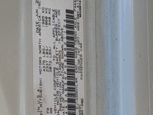 Used 2009 Mitsubishi Galant ES FWD image 10