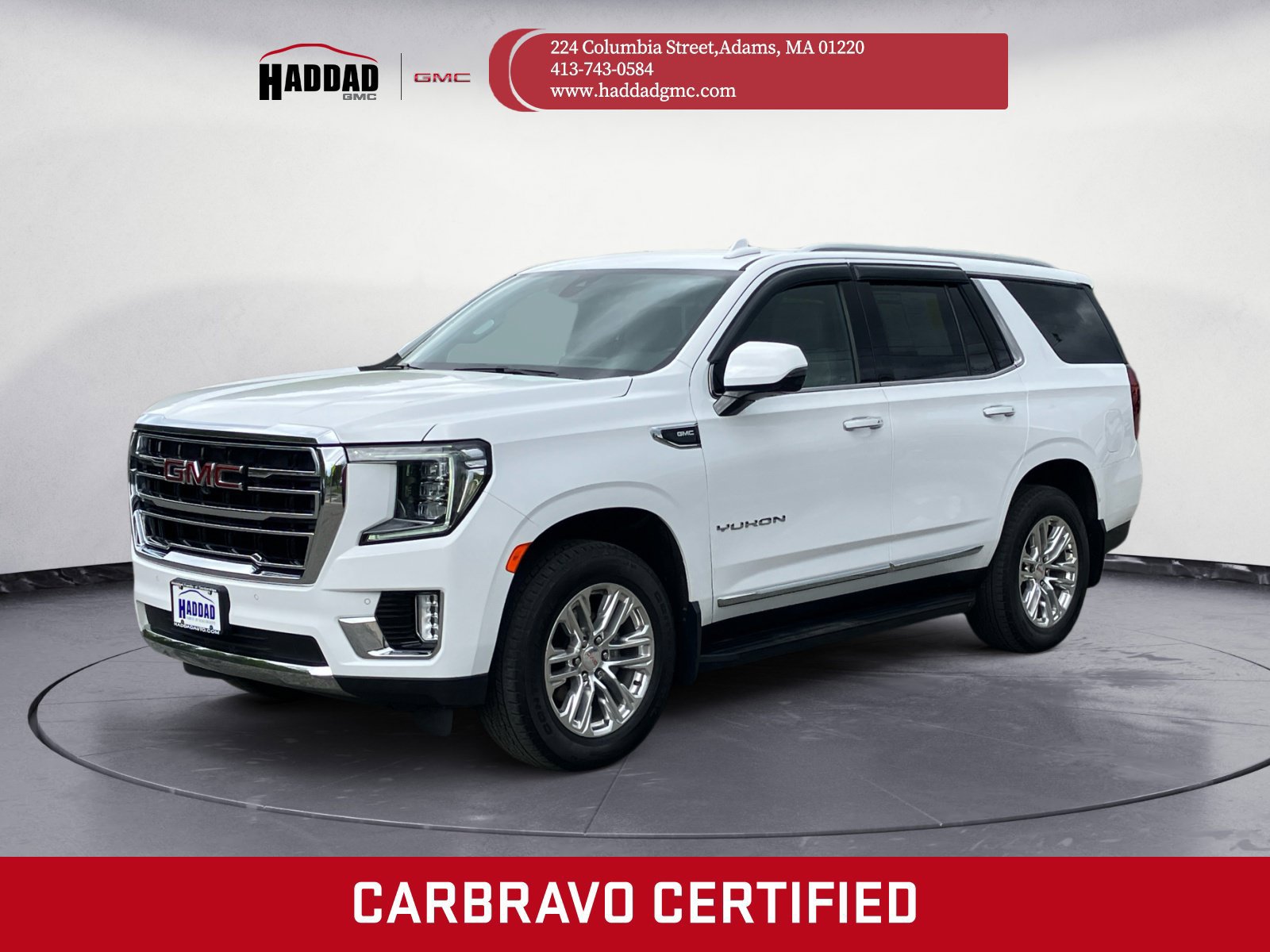 Certified 2022 GMC Yukon SLT w/ SLT Luxury Package AWD/4WD image 1