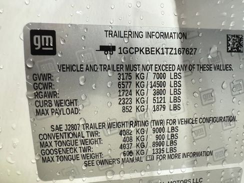 New 2026 Chevrolet Silverado 1500 Custom w/ LPO, Dark Essentials Package image 20