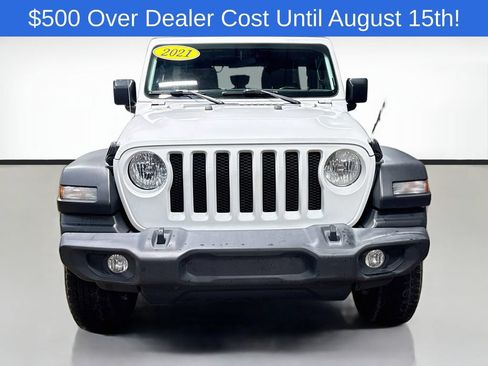 Used 2021 Jeep Wrangler Unlimited Sport AWD/4WD image 2