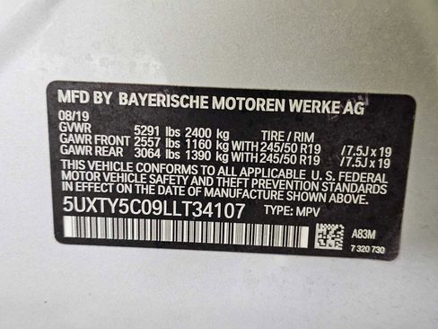 Used 2020 BMW X3 xDrive30i w/ Executive Package image 44