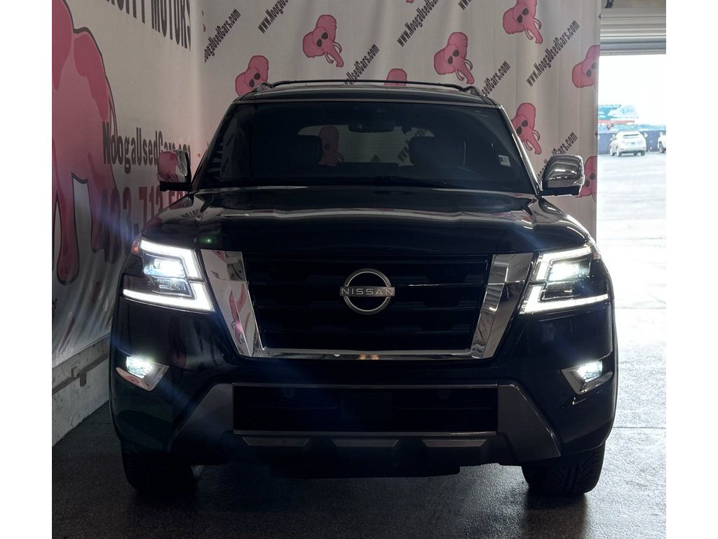 Used 2022 Nissan Armada Platinum w/ Captain's Chairs Package RWD image 6