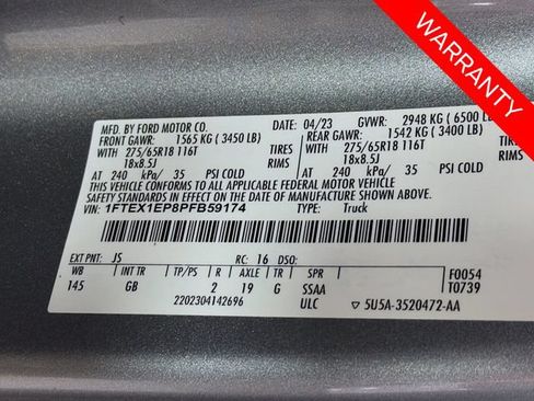 Certified 2023 Ford F150 XL w/ STX Appearance Package AWD/4WD image 31