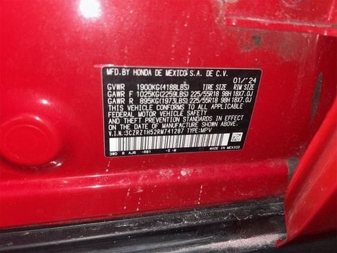 Used 2024 Honda HR-V Sport image 7