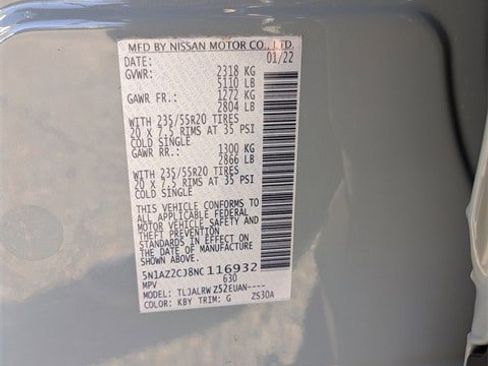 Used 2022 Nissan Murano SL image 34