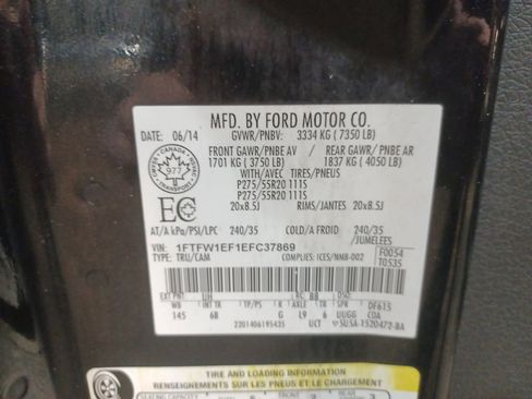 Used 2014 Ford F150 FX4 w/ Equipment Group 402A Luxury image 26