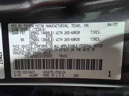 Used 2025 Toyota Tundra Limited image 44