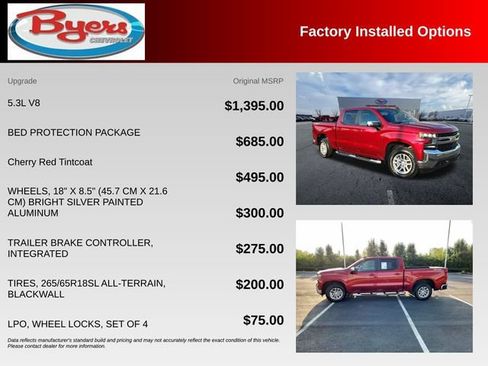 Used 2021 Chevrolet Silverado 1500 LT w/ Bed Protection Package AWD/4WD image 10