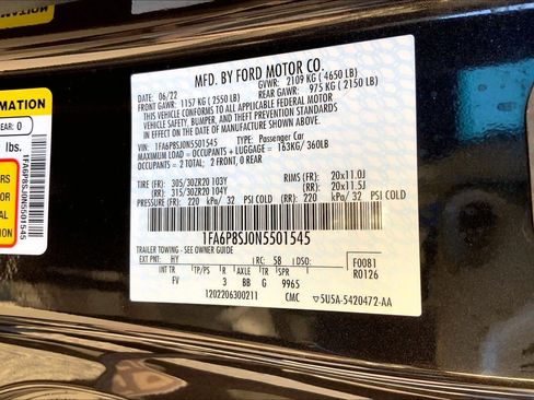 Used 2022 Ford Mustang Shelby GT500 w/ Carbon Fiber Track Pack image 33