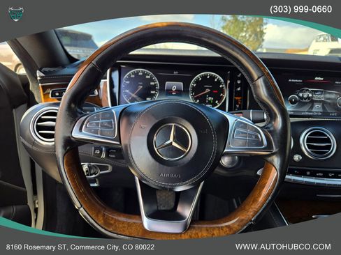 Used 2016 Mercedes-Benz S 550 4MATIC Coupe w/ Premium 1 Package image 11