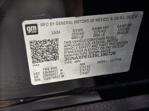 Used 2025 Chevrolet Equinox LT w/ Convenience Package II image 34