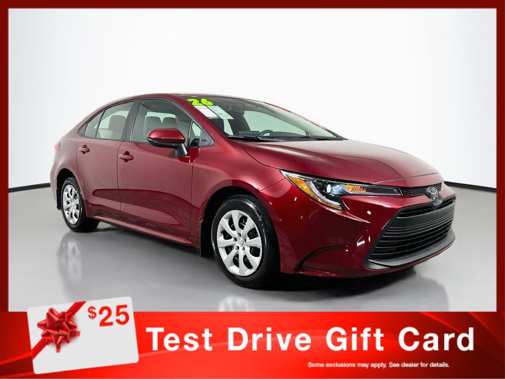 Used 2026 Toyota Corolla LE FWD image 1