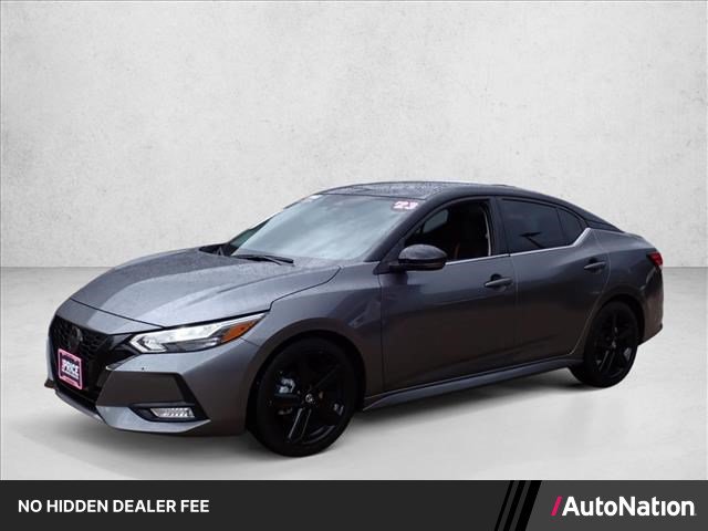 Used 2023 Nissan Sentra SR w/ Midnight Edition Package FWD image 1