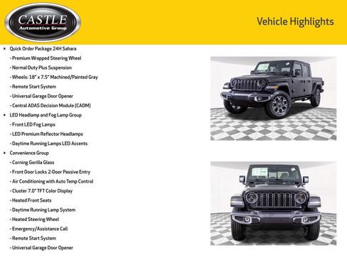 New 2026 Jeep Gladiator Sport image 7