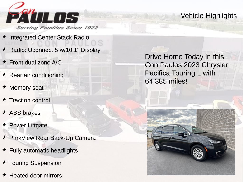 Used 2023 Chrysler Pacifica Touring-L FWD image 7
