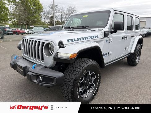 Used 2023 Jeep Wrangler Unlimited Rubicon 4xe w/ Cold Weather Group AWD/4WD image 1