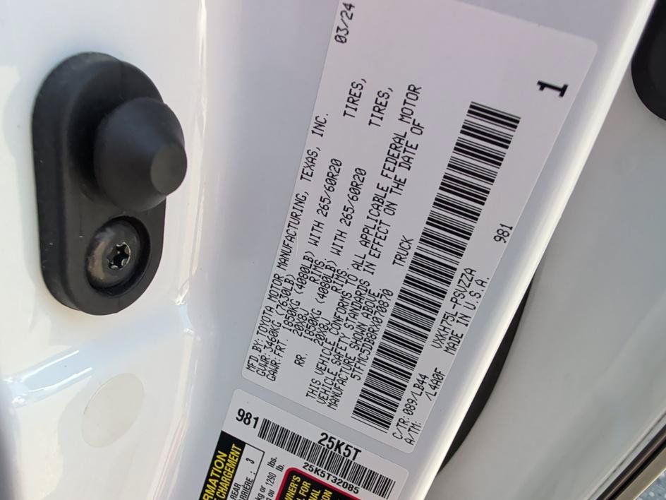 Used 2024 Toyota Tundra 1794 Edition AWD/4WD image 32