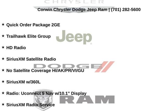 Used 2022 Jeep Compass Trailhawk w/ Trailhawk Elite Group image 15