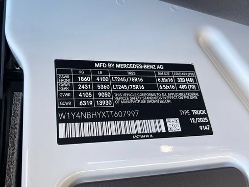 New 2026 Mercedes-Benz Sprinter 2500 image 19