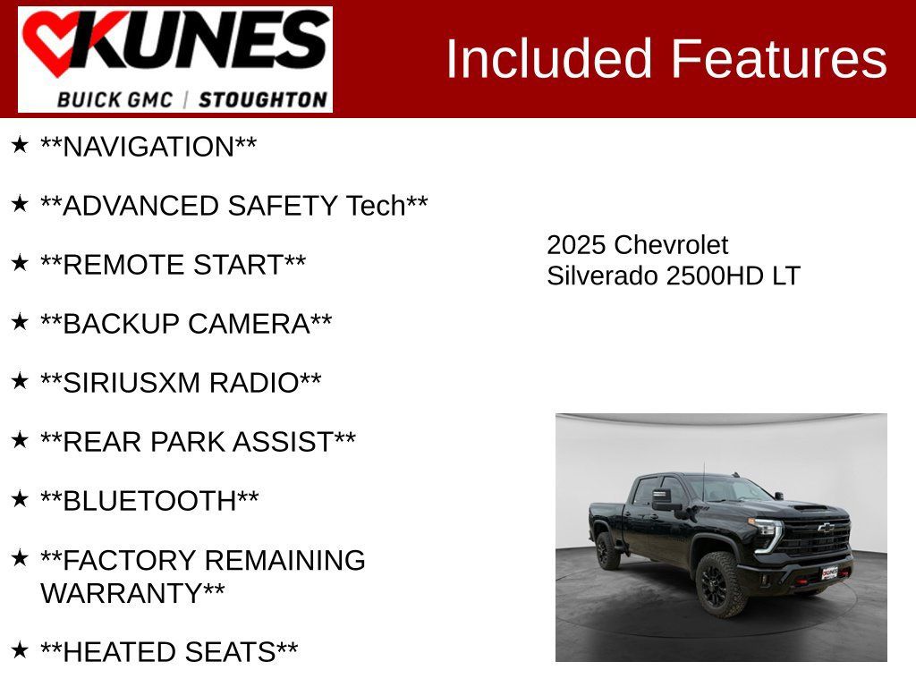 Used 2025 Chevrolet Silverado 2500 LT w/ Trail Boss Package AWD/4WD image 2