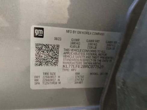 Used 2024 Chevrolet Trax LS w/ LS Convenience Package FWD image 33
