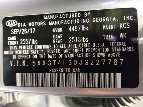 Used 2018 Kia Optima LX FWD image 33
