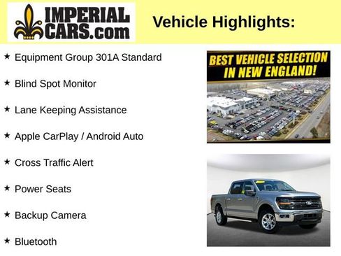 Used 2025 Ford F150 XLT w/ Equipment Group 301A Standard AWD/4WD image 7