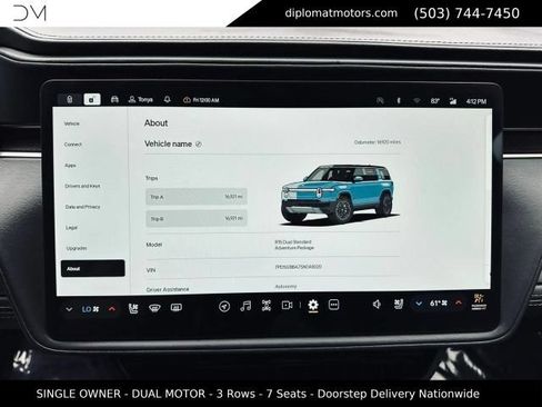 Used 2025 Rivian R1S Adventure AWD/4WD image 39