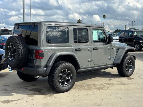 Used 2023 Jeep Wrangler Unlimited Rubicon 4xe w/ Steel Bumper Group image 4