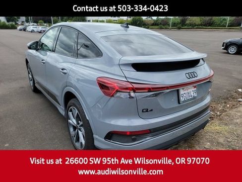 Used 2023 Audi Q4 e-tron Premium Plus w/ Premium Plus AWD/4WD image 3