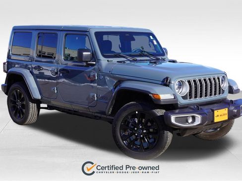 Certified 2025 Jeep Wrangler Unlimited Sahara w/ Safety Group image 1