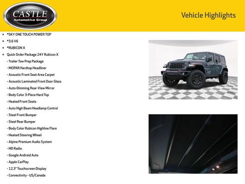 New 2026 Jeep Wrangler Unlimited Rubicon AWD/4WD image 3