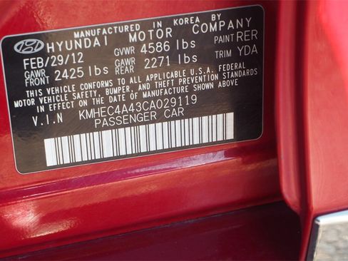 Used 2012 Hyundai Sonata Hybrid w/ Leather Pkg image 21