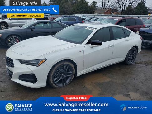 Used 2025 Acura TLX SH-AWD w/ A-SPEC Pkg image 1