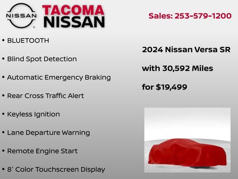 Used 2024 Nissan Versa SR image 6