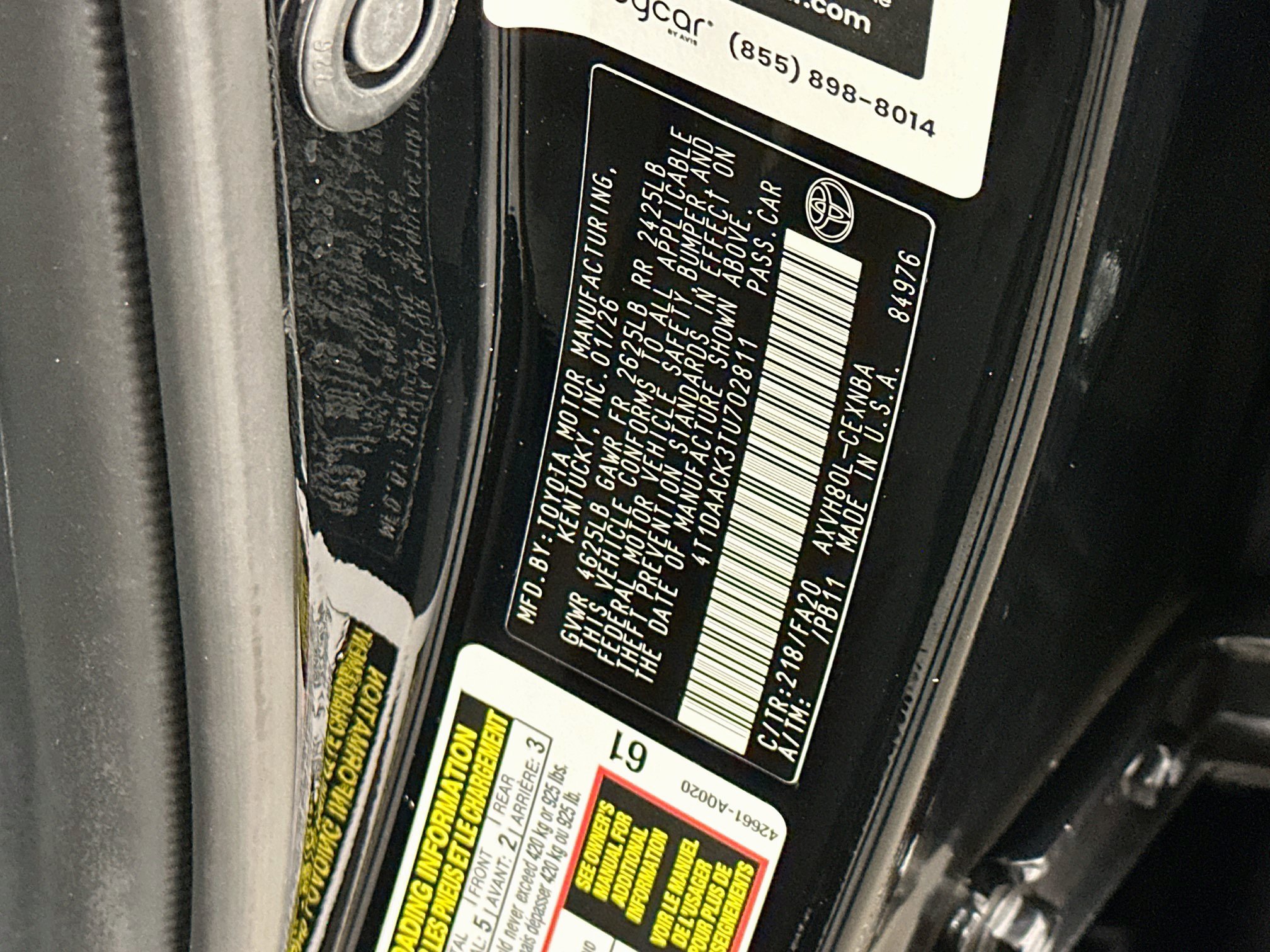 Used 2026 Toyota Camry LE FWD image 12