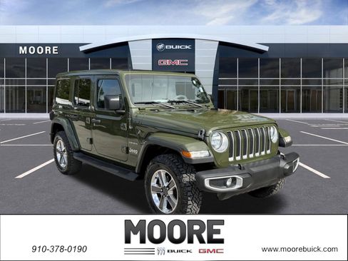 Used 2021 Jeep Wrangler Unlimited Sahara image 1