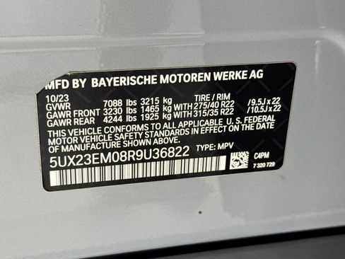 Used 2024 BMW X7 xDrive40i w/ M Sport Package AWD/4WD image 30