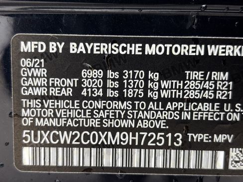 Used 2021 BMW X7 xDrive40i w/ M Sport Package AWD/4WD image 40