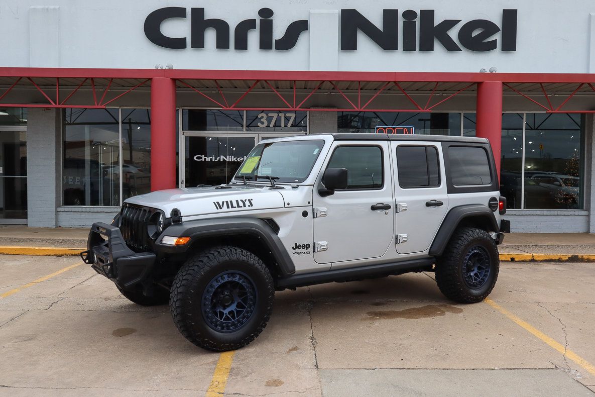 Used 2022 Jeep Wrangler Unlimited Sport AWD/4WD image 1