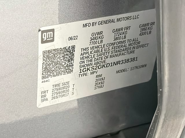 Certified 2022 GMC Yukon XL SLT w/ SLT Luxury Package AWD/4WD image 30